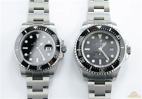 Rolex Sea-Dweller vs deep